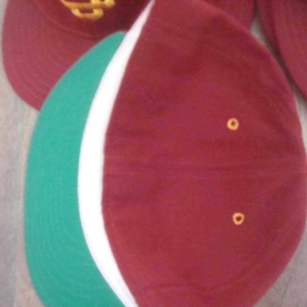 USC TROJANS 10HAT LOT 1980S USA‎ MADE USA MADE CAP HAT 6 5/8 TO SIZE 7 - Picture 3 of 4